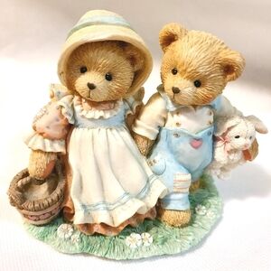 Enseco 1993 Cherished Teddies Jack & Jill "Our Friendship Will Never Tumble"